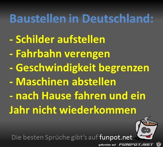 Baustellen Baustellen