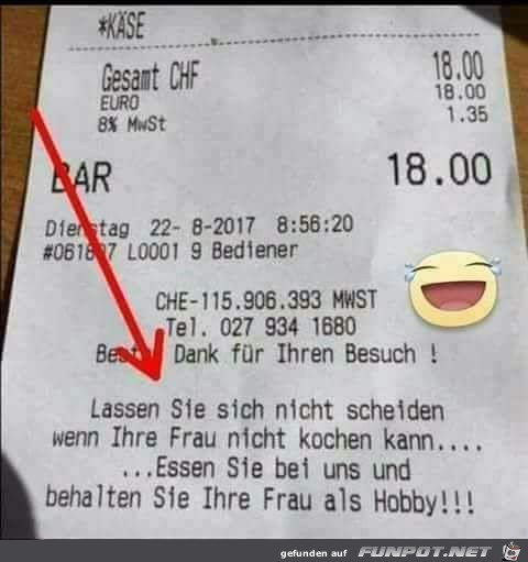 Kassenbon Kassenbon
