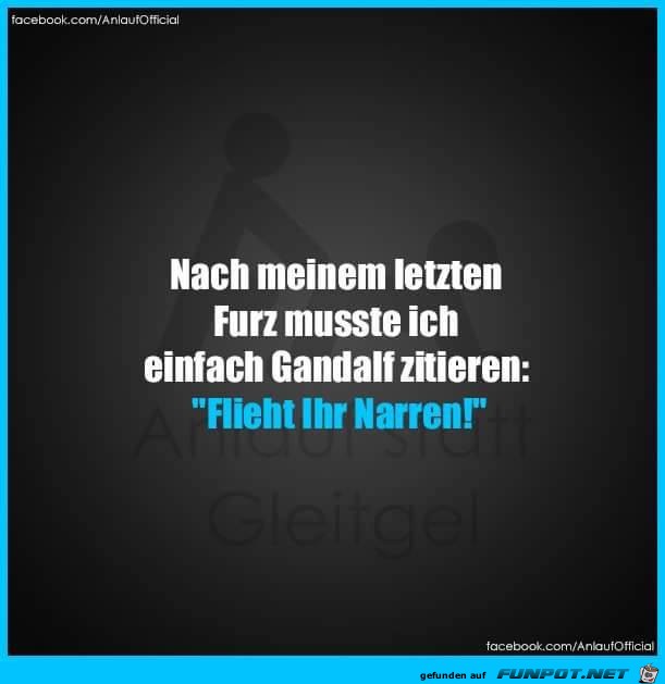 Nach meinem letzten Furz Nach meinem letzten Furz