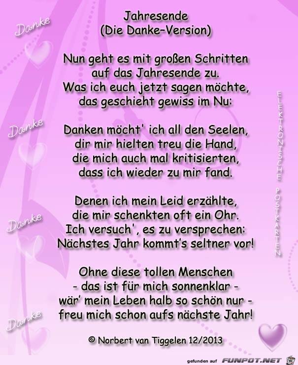 Zum Jahresende 2017 Zum Jahresende 2017