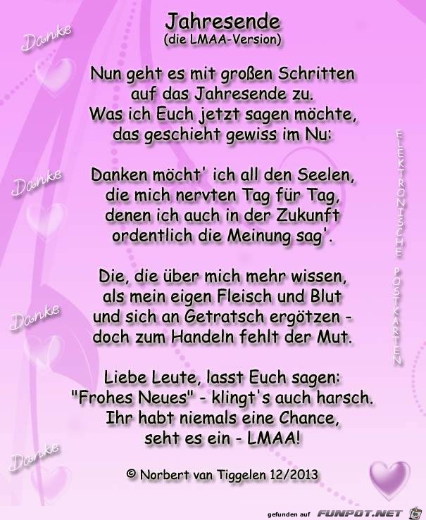 Zum Jahresende 2017 Hard-Version Zum Jahresende 2017 Hard-Version