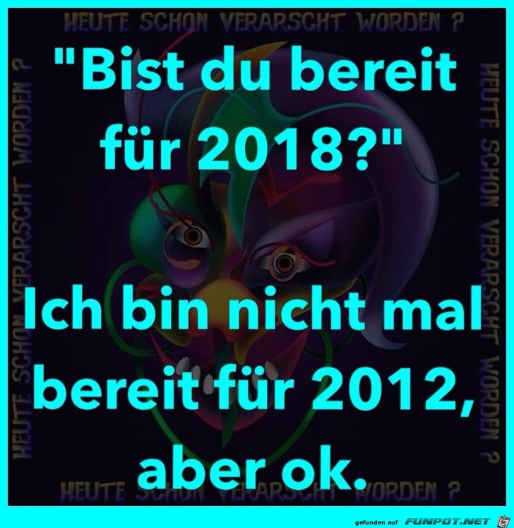 Bereit fr 2018