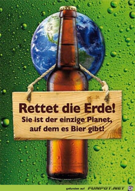 Rettet die Erde Rettet die Erde