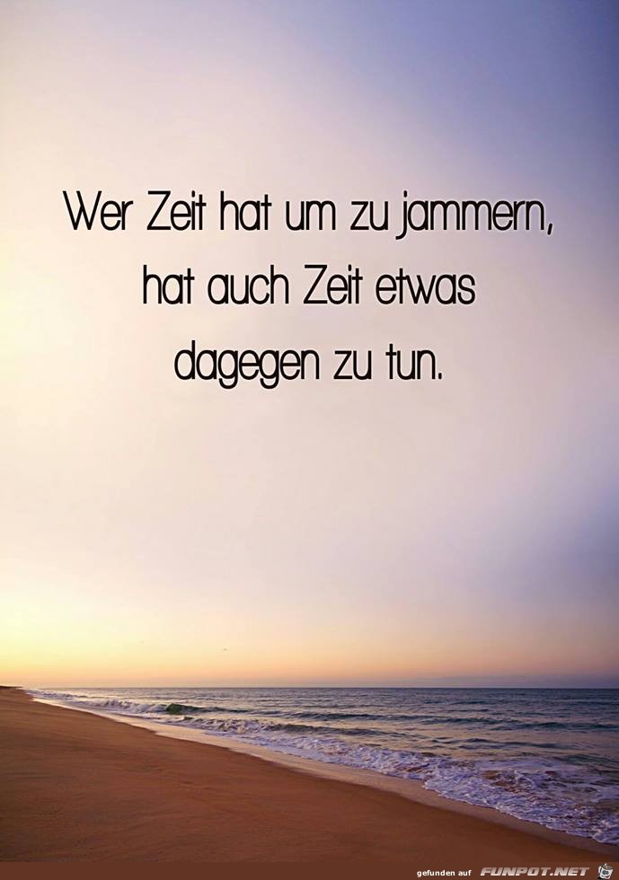 Wer Zeit hat