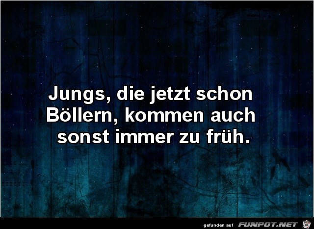 Böllern Böllern