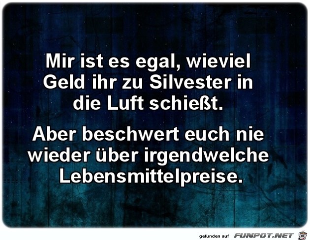 Mir ist es egal... Mir ist es egal...