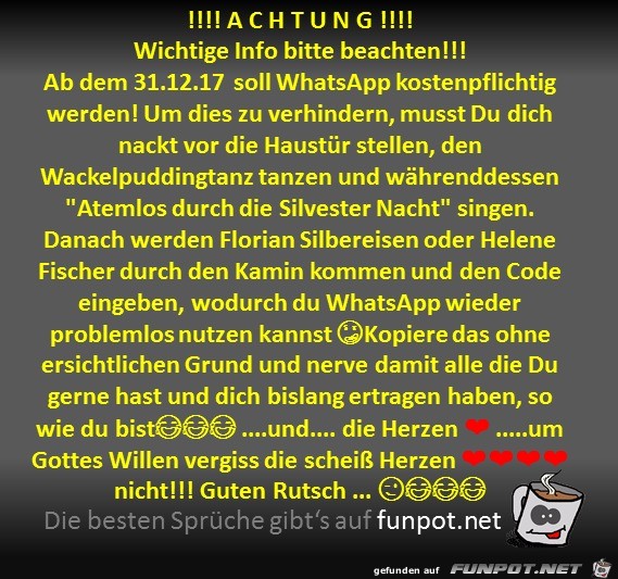 Wichtige Info Wichtige Info