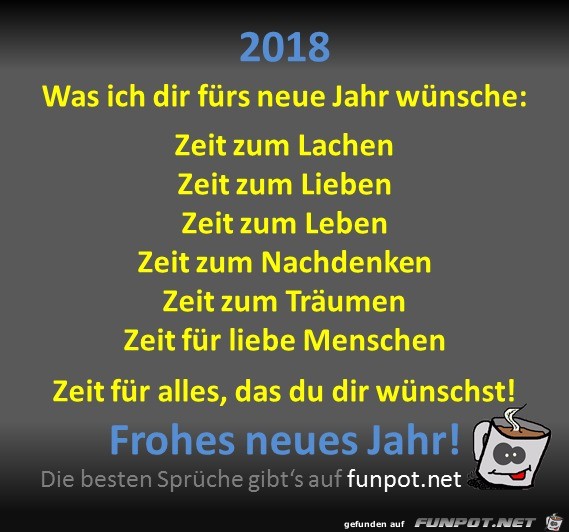 Frohes neues Jahr