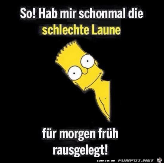 Schlechte Laune Schlechte Laune
