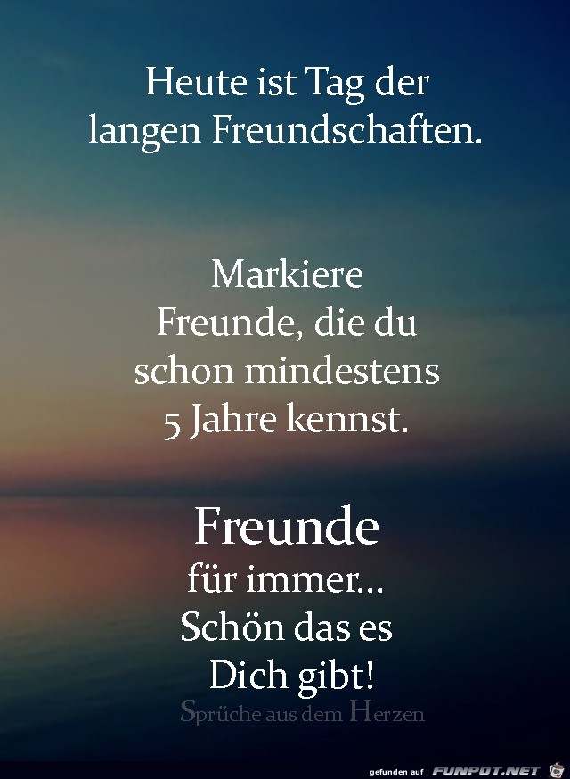 Heute ist der Tag