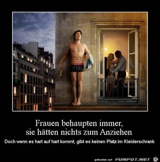 nichts anzuziehen! nichts anzuziehen!