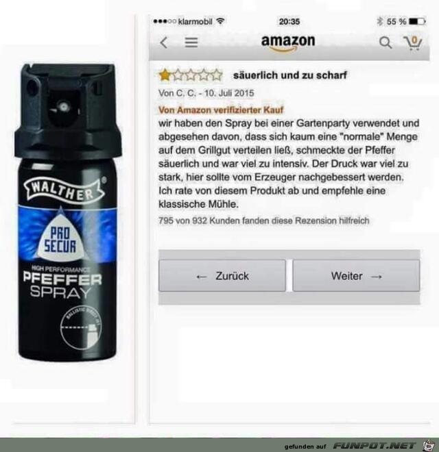 Pfefferspray Pfefferspray