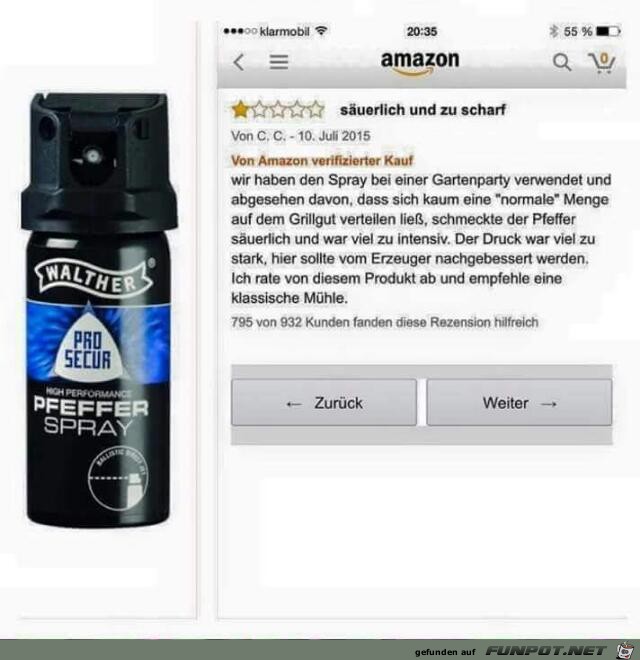 Pfefferspray