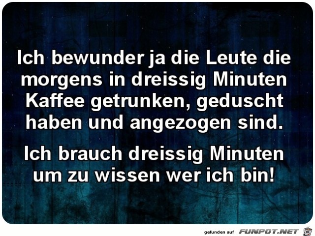 Ich bewundere ja... Ich bewundere ja...