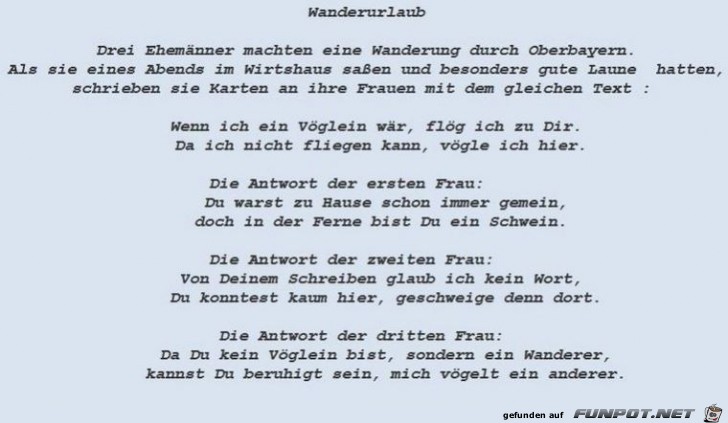 Wanderurlaub Wanderurlaub