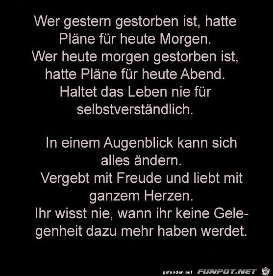 Im einen Augenblick Im einen Augenblick