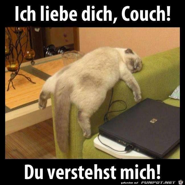 Ich liebe die Couch Ich liebe die Couch