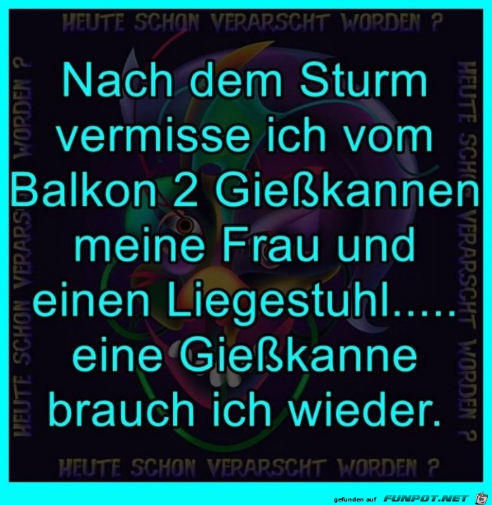 Nach dem Sturm