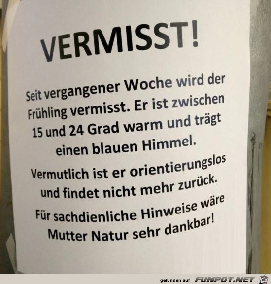 Vemisst!.......... Vemisst!..........