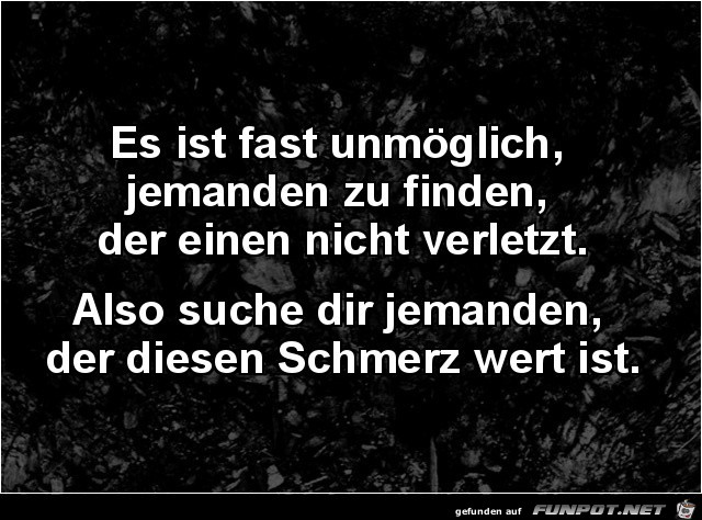 es ist fast unmglich,........