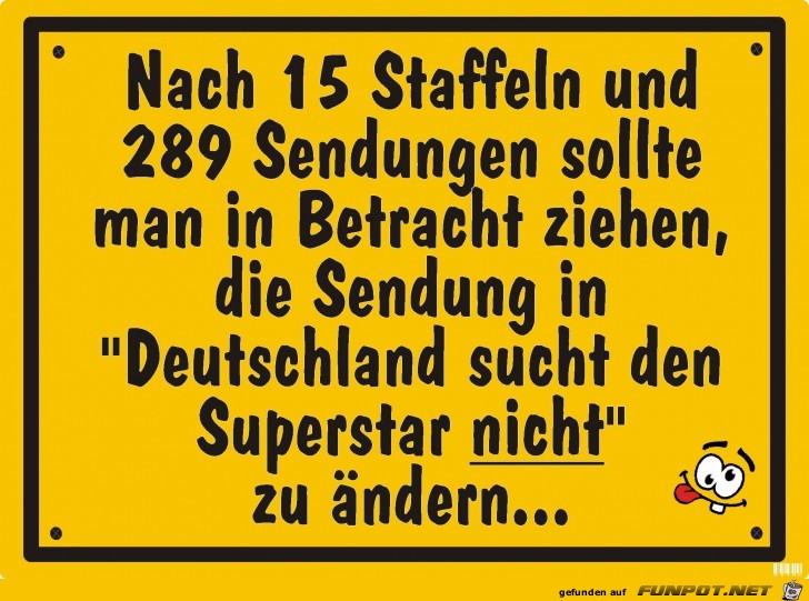 Schild Superstar