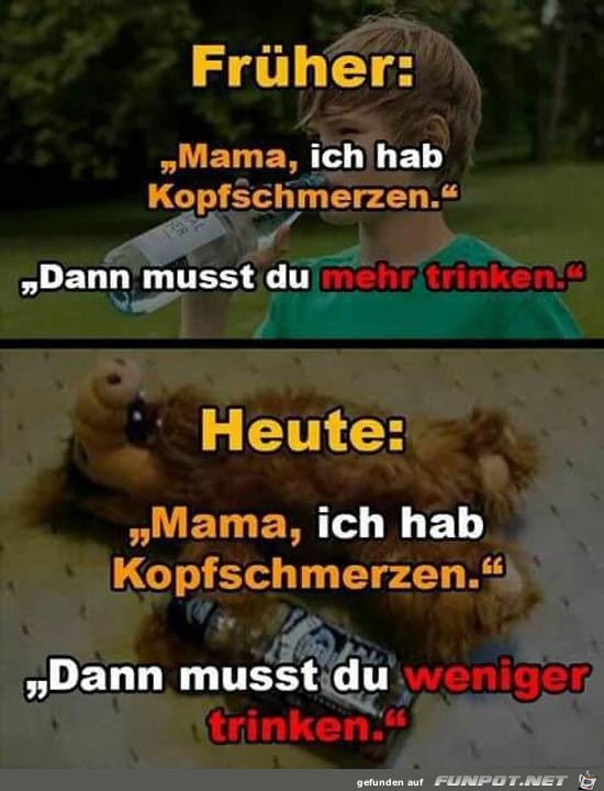 So ndern sich die Zeiten