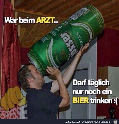 War beim Arzt