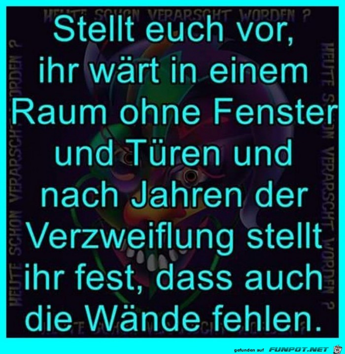 Ohne Fenster und Wnde