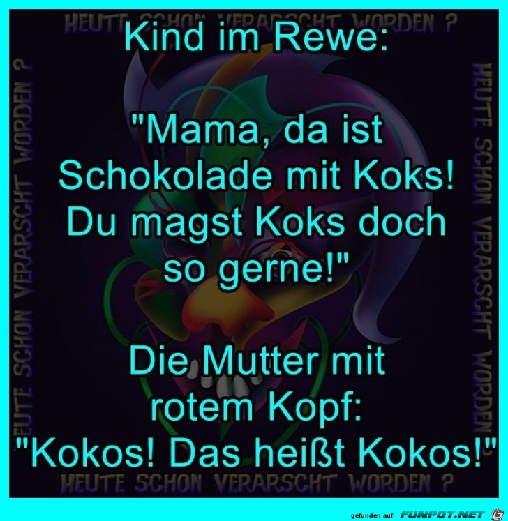 Kind im REWE Kind im REWE