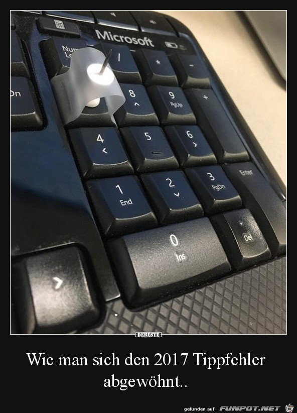 Tippfehler abgewöhnen Tippfehler abgewöhnen