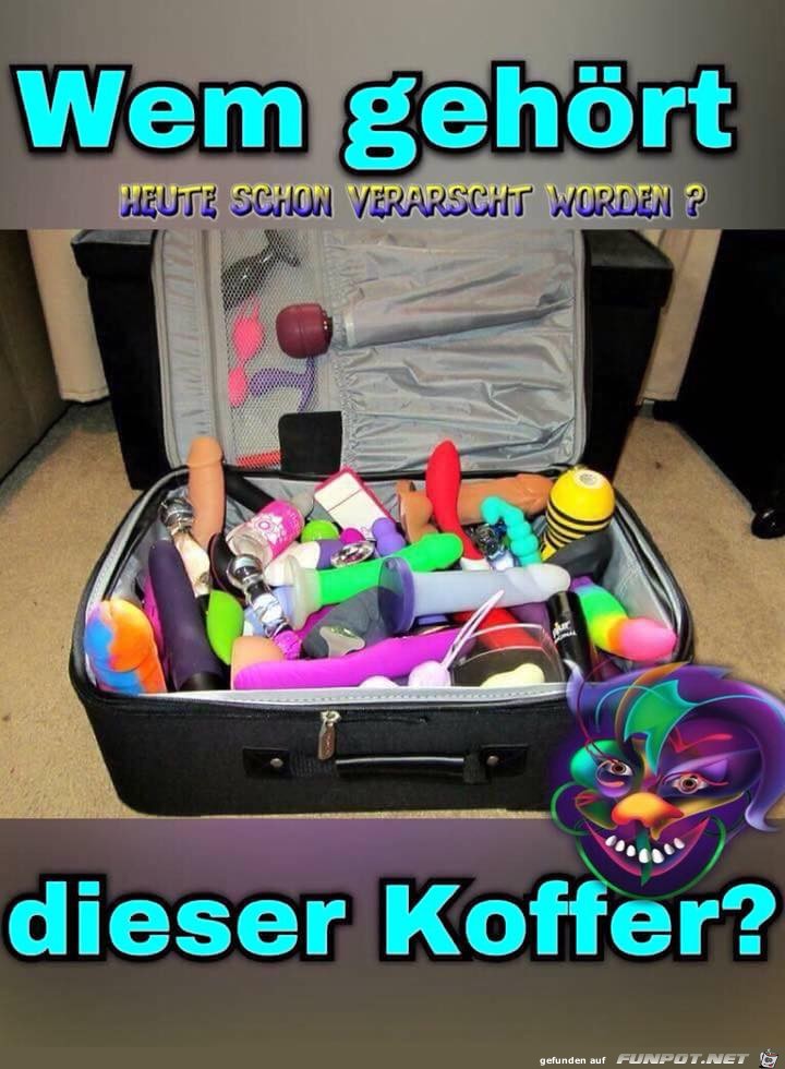 Koffer gefunden Koffer gefunden