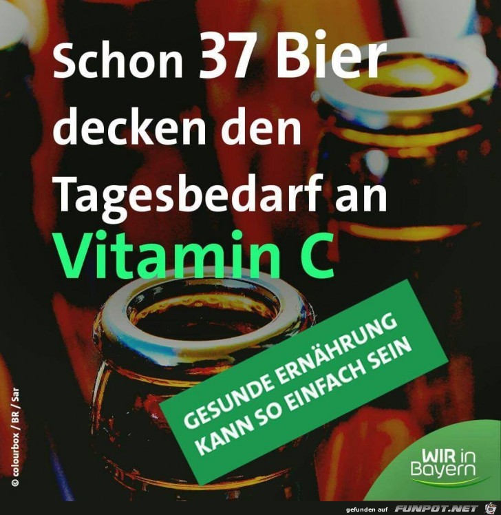 Tagesbedarf an Vitamin C