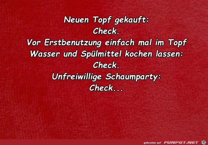 Neuer Topf Neuer Topf