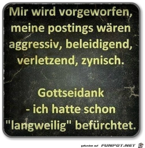 Mir wird vorgeworfen.. Mir wird vorgeworfen..