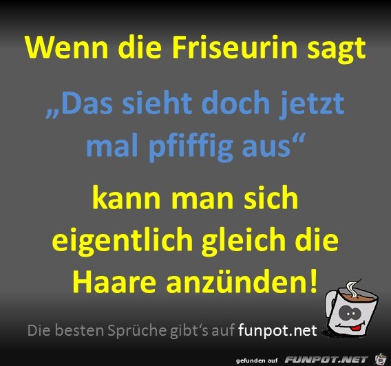 Die Friseurin