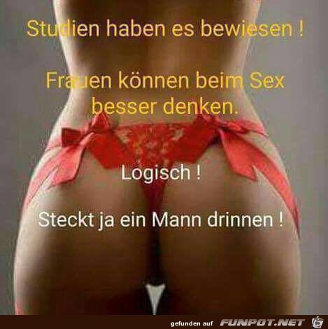 Frauen können beim Sex besser denken Frauen können beim Sex besser denken