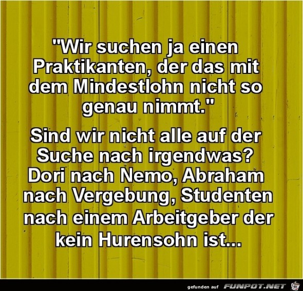 wir suchen einen Praktikanten........ wir suchen einen Praktikanten........