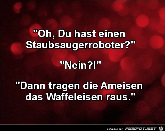 Staubsaugerroboter Staubsaugerroboter