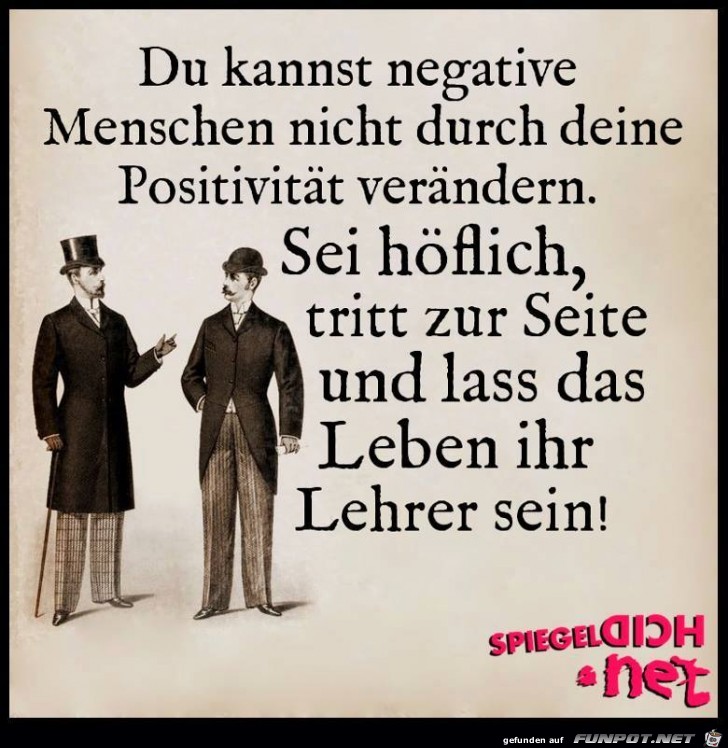 Negative Menschen