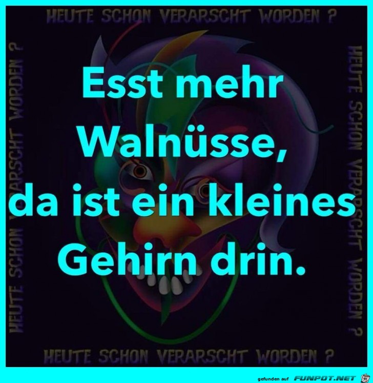 Esst mehr Walnüsse Esst mehr Walnüsse