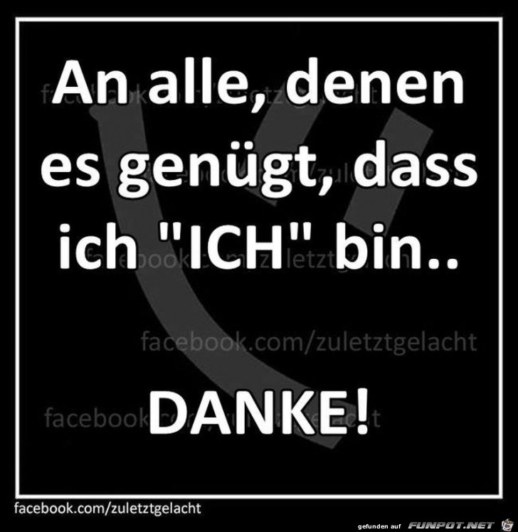 ICH bin ich ICH bin ich