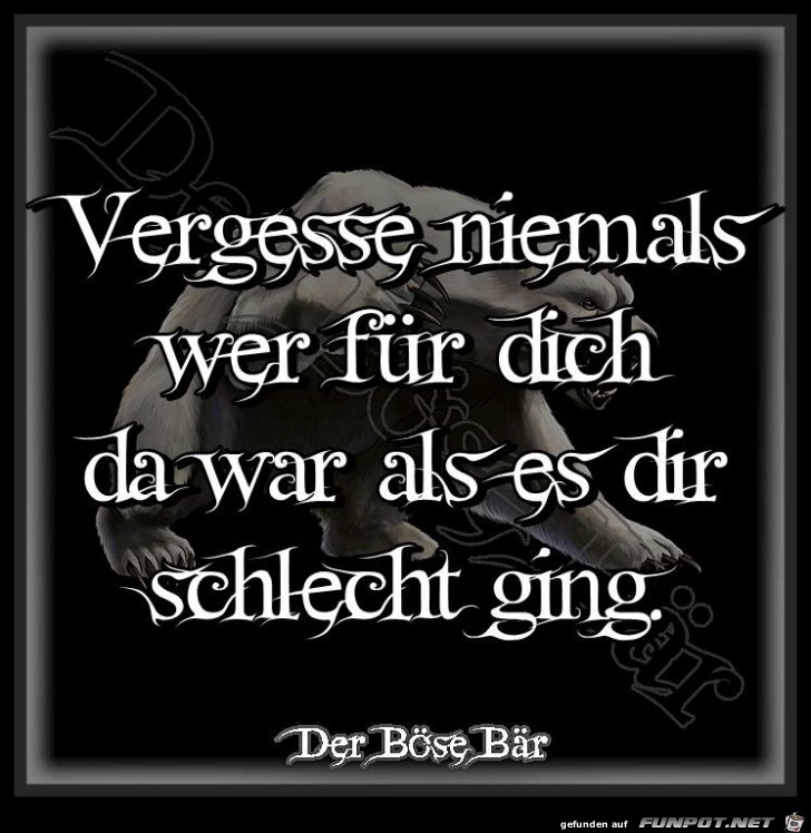 Vergesse niemals Vergesse niemals
