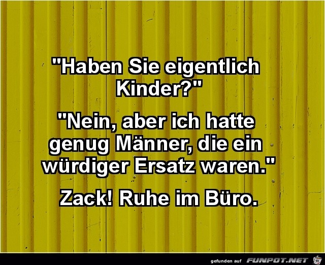 Haben Sie Kinder