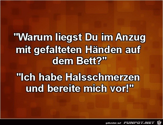 Ich bereite mich vor Ich bereite mich vor