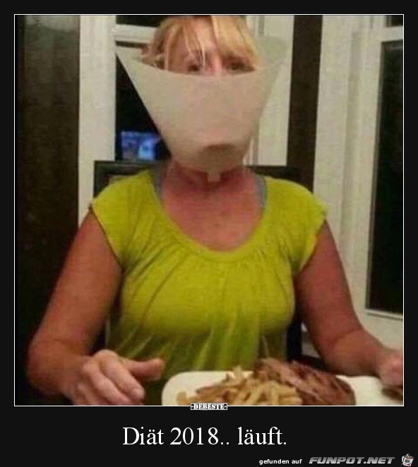 Die Diät läuft Die Diät läuft
