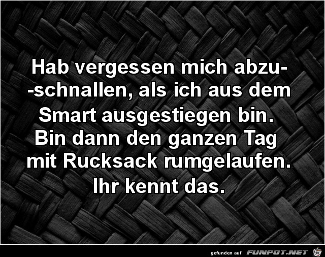 Neuer Rucksack Neuer Rucksack