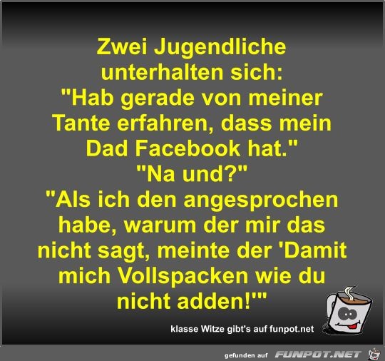 Zwei Jugendliche unterhalten sich Zwei Jugendliche unterhalten sich