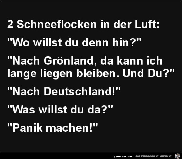 2 Schneeflocken in der Luft......... 2 Schneeflocken in der Luft.........