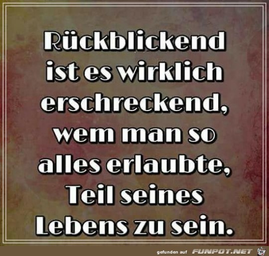 Rueckblickend Rueckblickend