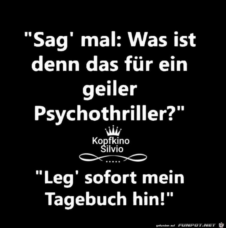 Psychothriller Psychothriller